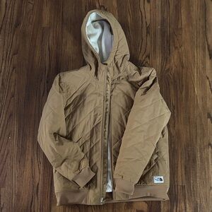 North Face Quilted Hooded Jacket